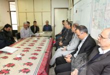 گزارش تصویری بازدید هیات رئیسه از واحد نقلیه در روز حمل و نقل